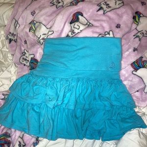 Tommy Hillfigure blue skirt kids medium